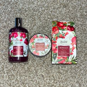 Pomegranate Bath and Body Care Set
